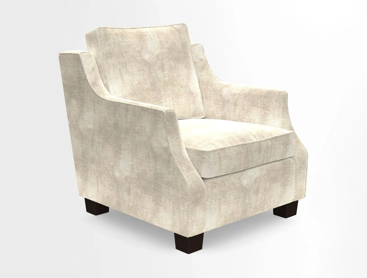 GIigglewick Chair in Two Tone Plain Biscuit