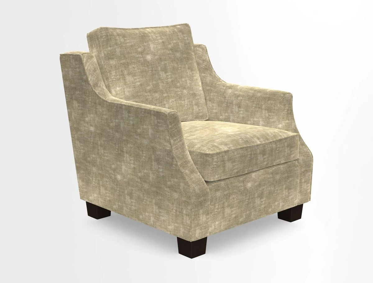 GIigglewick Chair in Two Tone Plain Biscuit