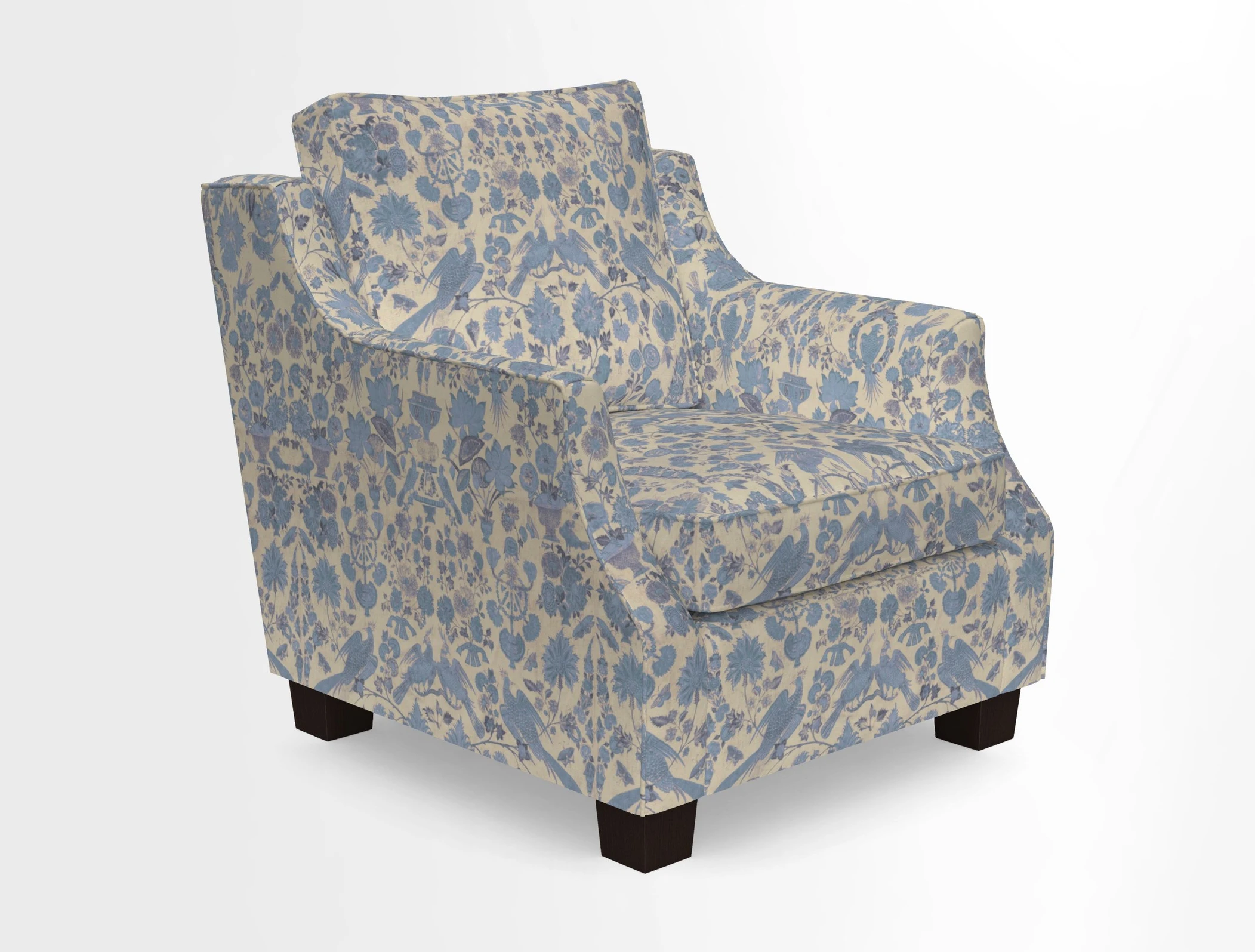 GIigglewick Chair in Two Tone Plain Biscuit