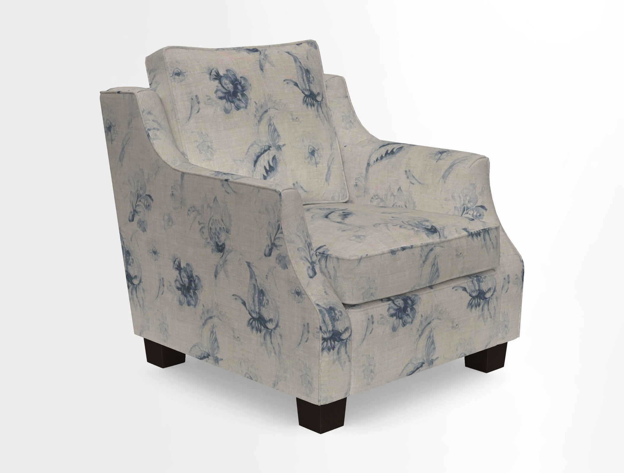 GIigglewick Chair in Two Tone Plain Biscuit