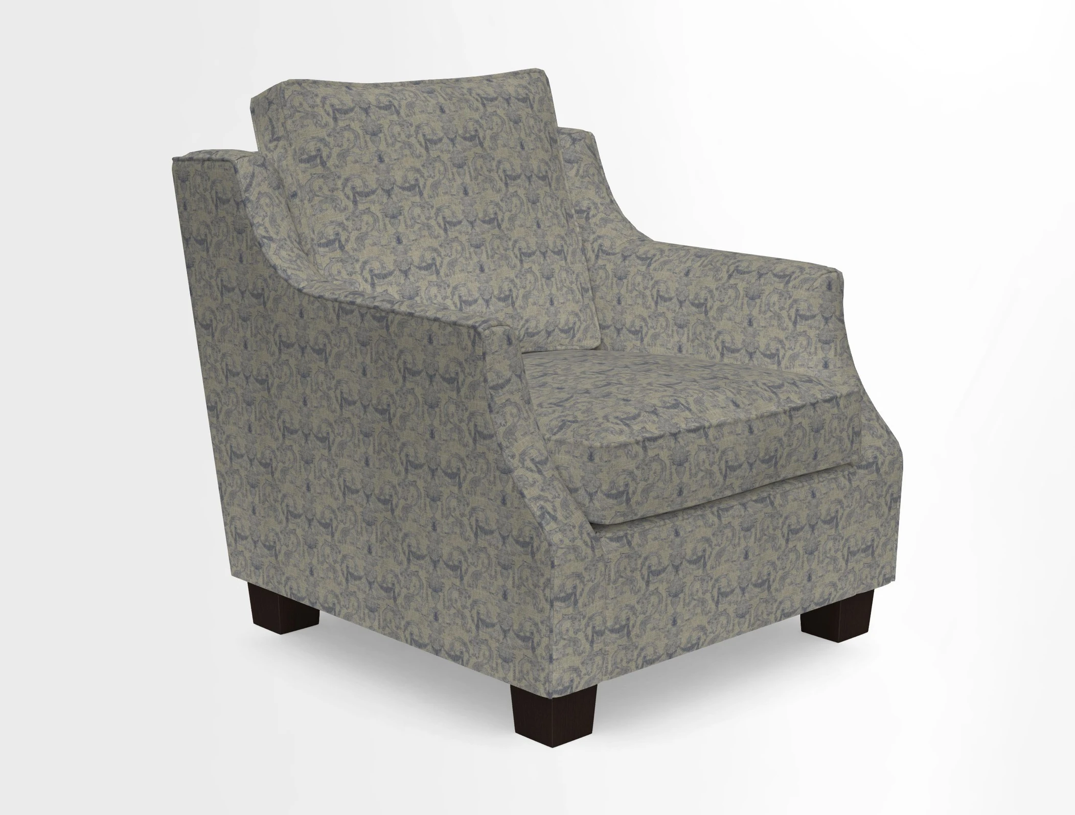 GIigglewick Chair in Two Tone Plain Biscuit