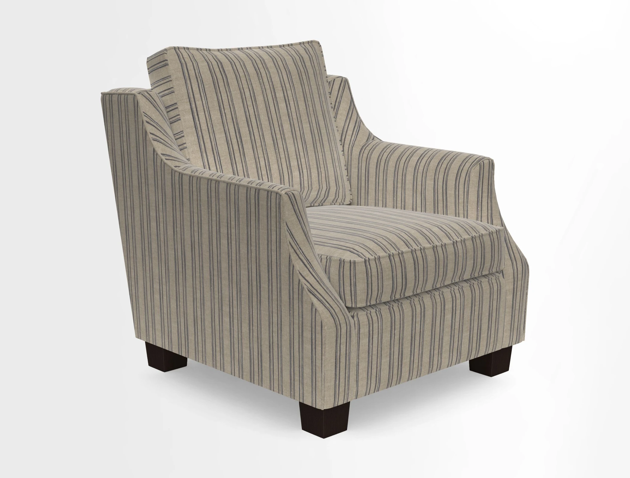 GIigglewick Chair in Two Tone Plain Biscuit