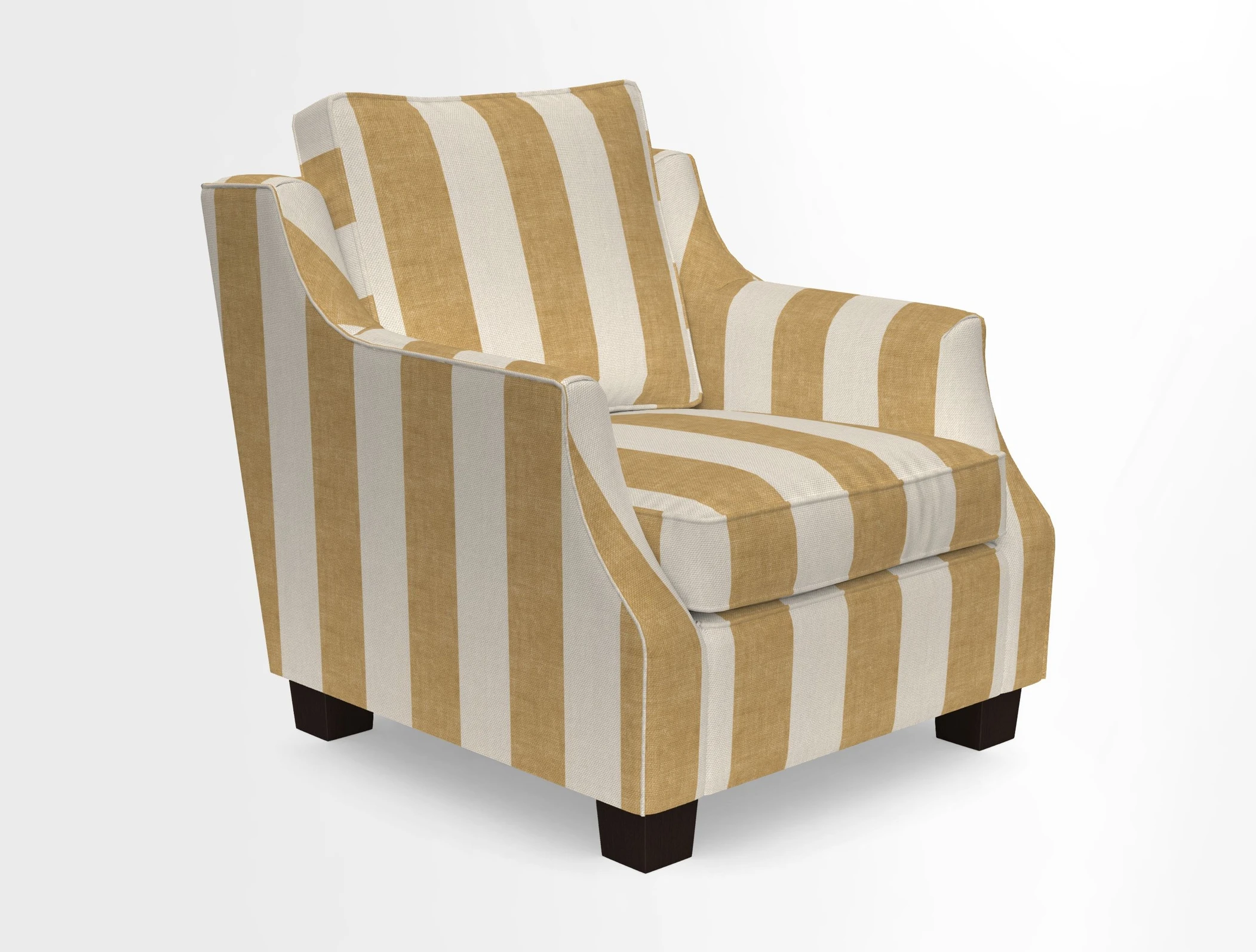 GIigglewick Chair in Two Tone Plain Biscuit
