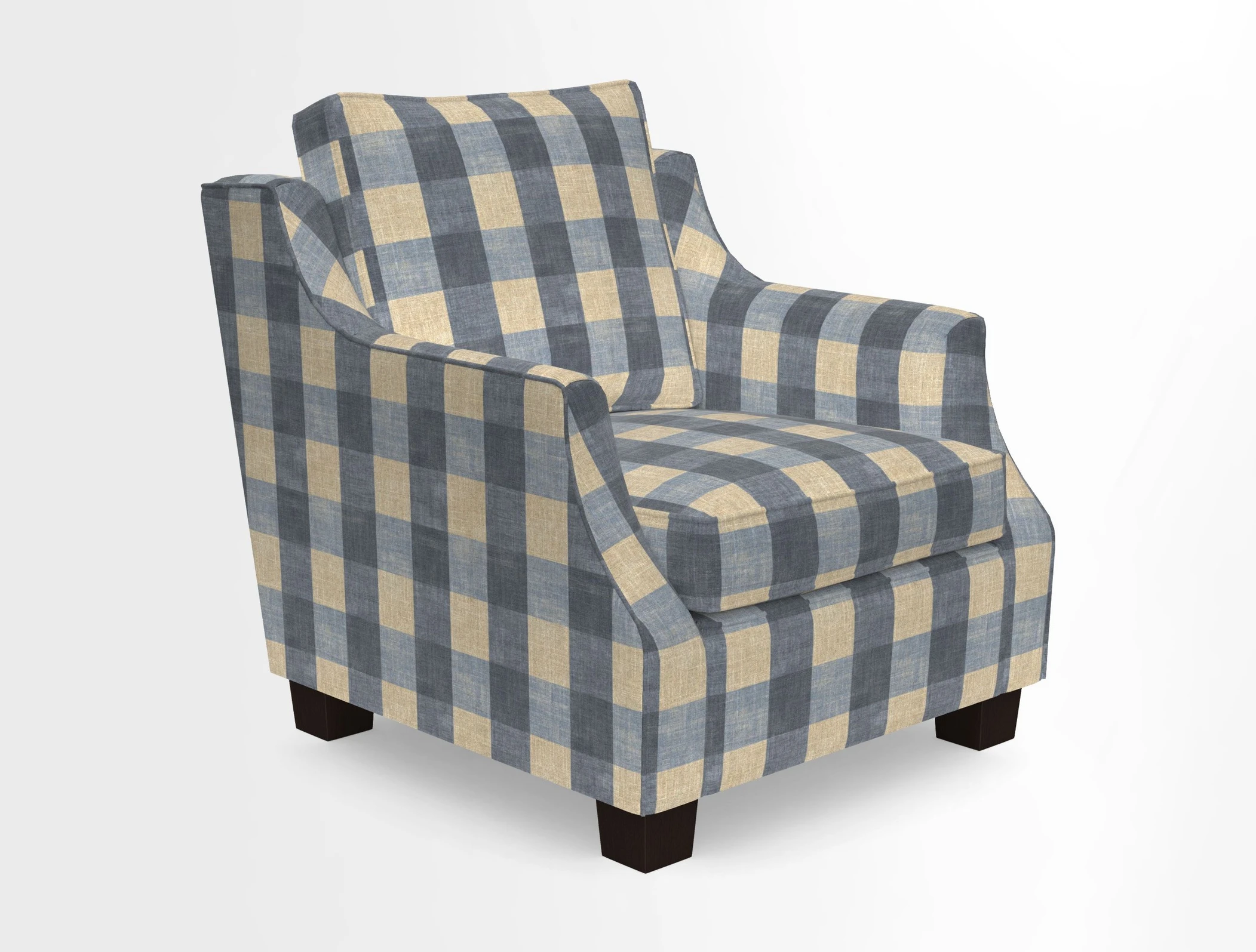 GIigglewick Chair in Two Tone Plain Biscuit