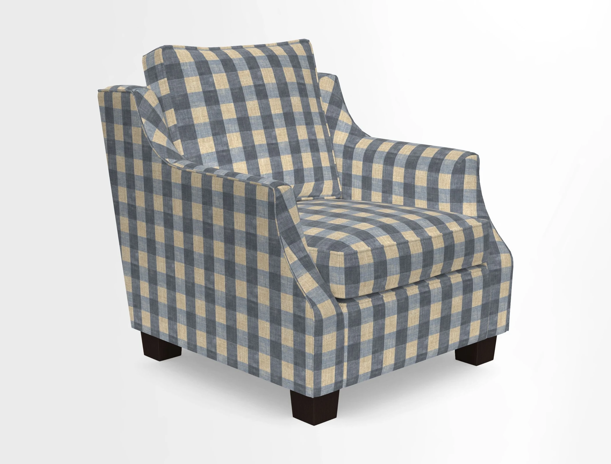 GIigglewick Chair in Two Tone Plain Biscuit