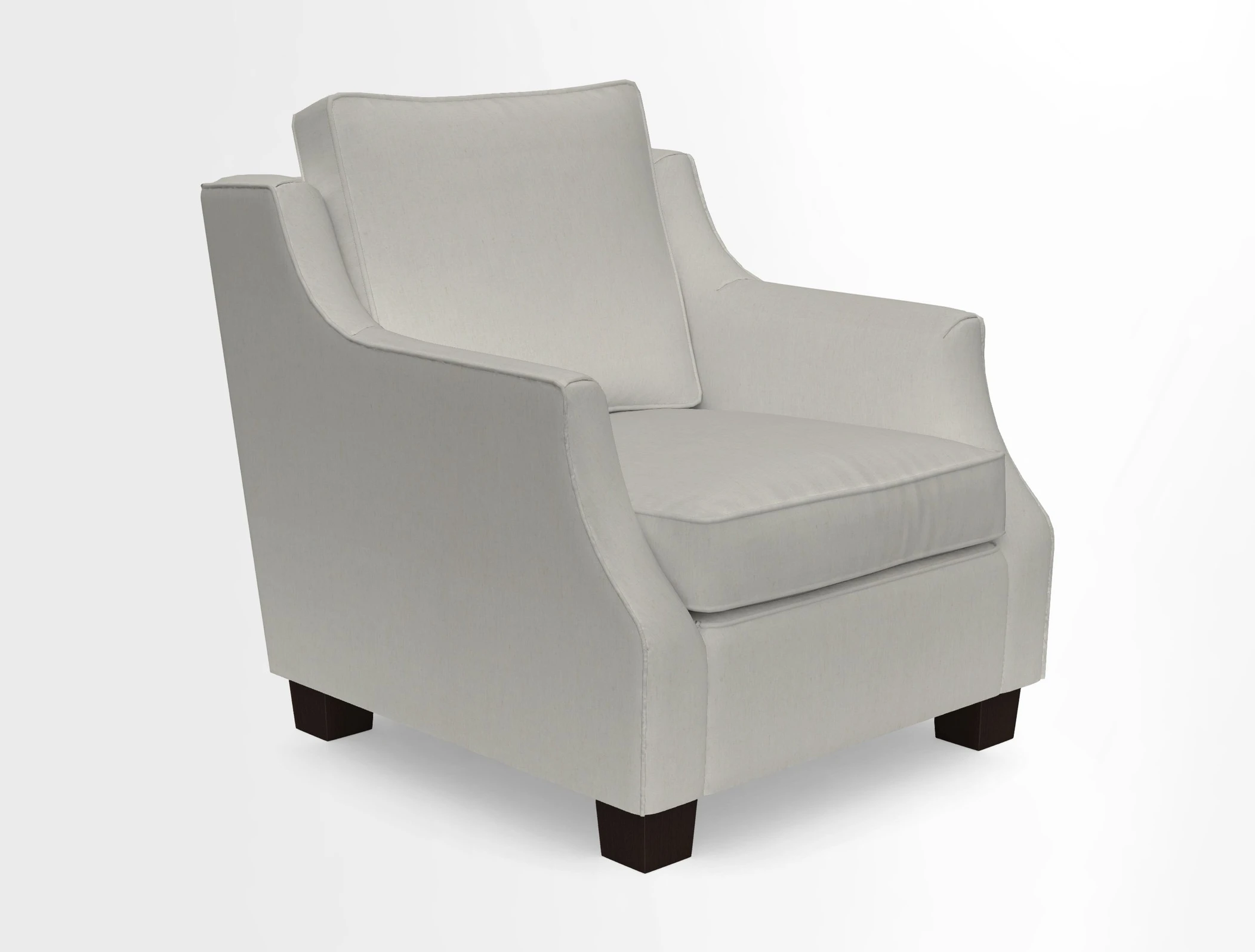 GIigglewick Chair in Two Tone Plain Biscuit