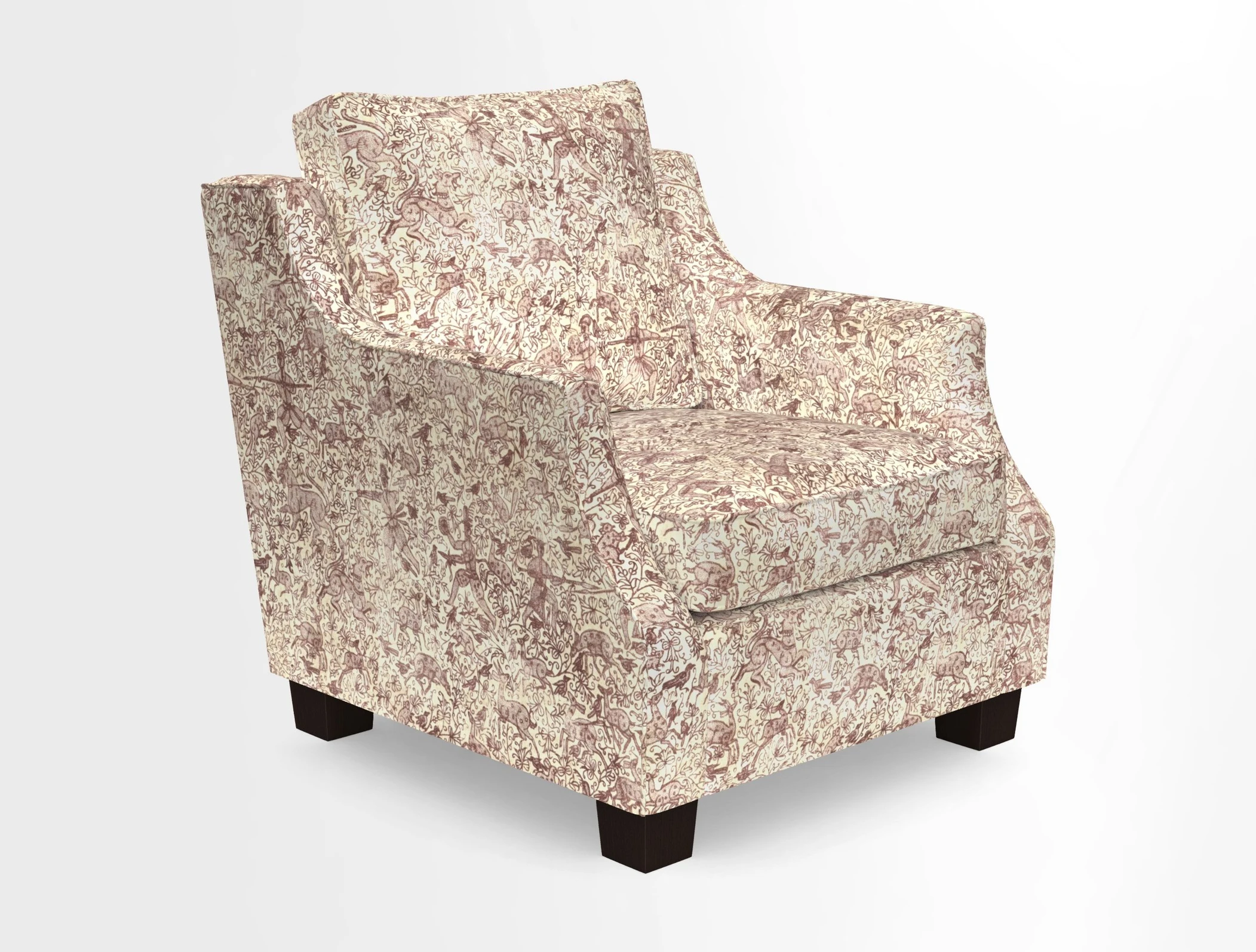 GIigglewick Chair in Two Tone Plain Biscuit