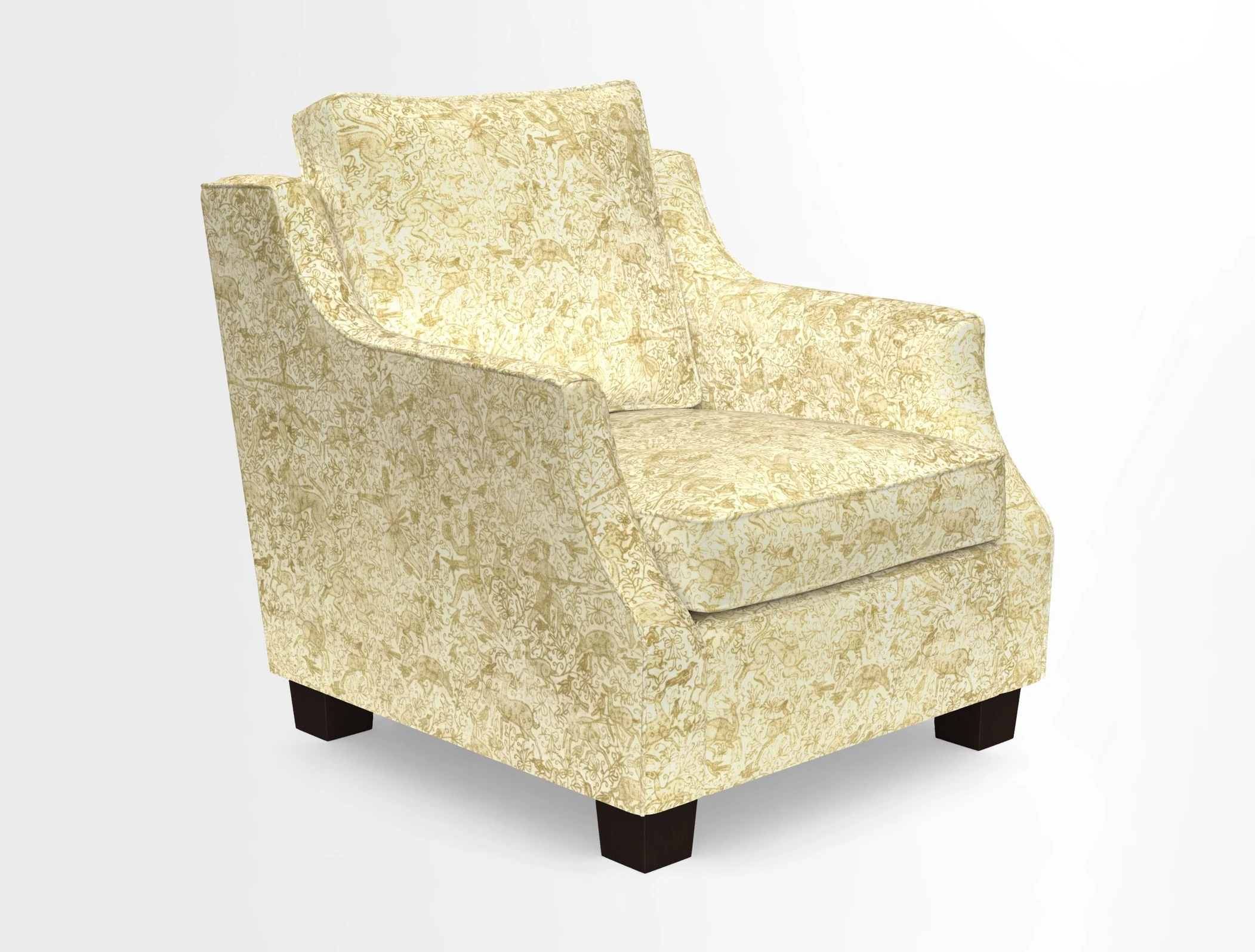 GIigglewick Chair in Two Tone Plain Biscuit