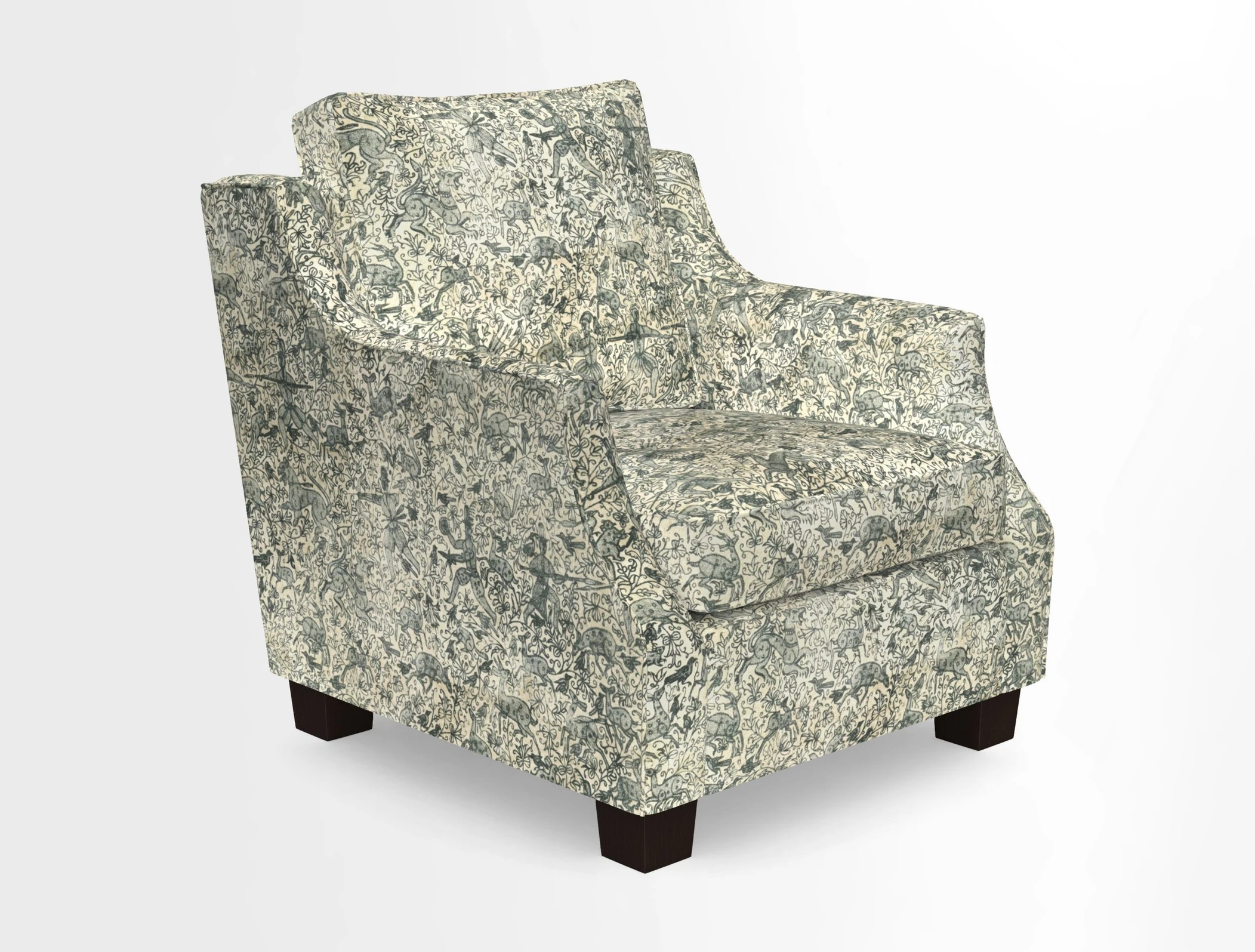 GIigglewick Chair in Two Tone Plain Biscuit
