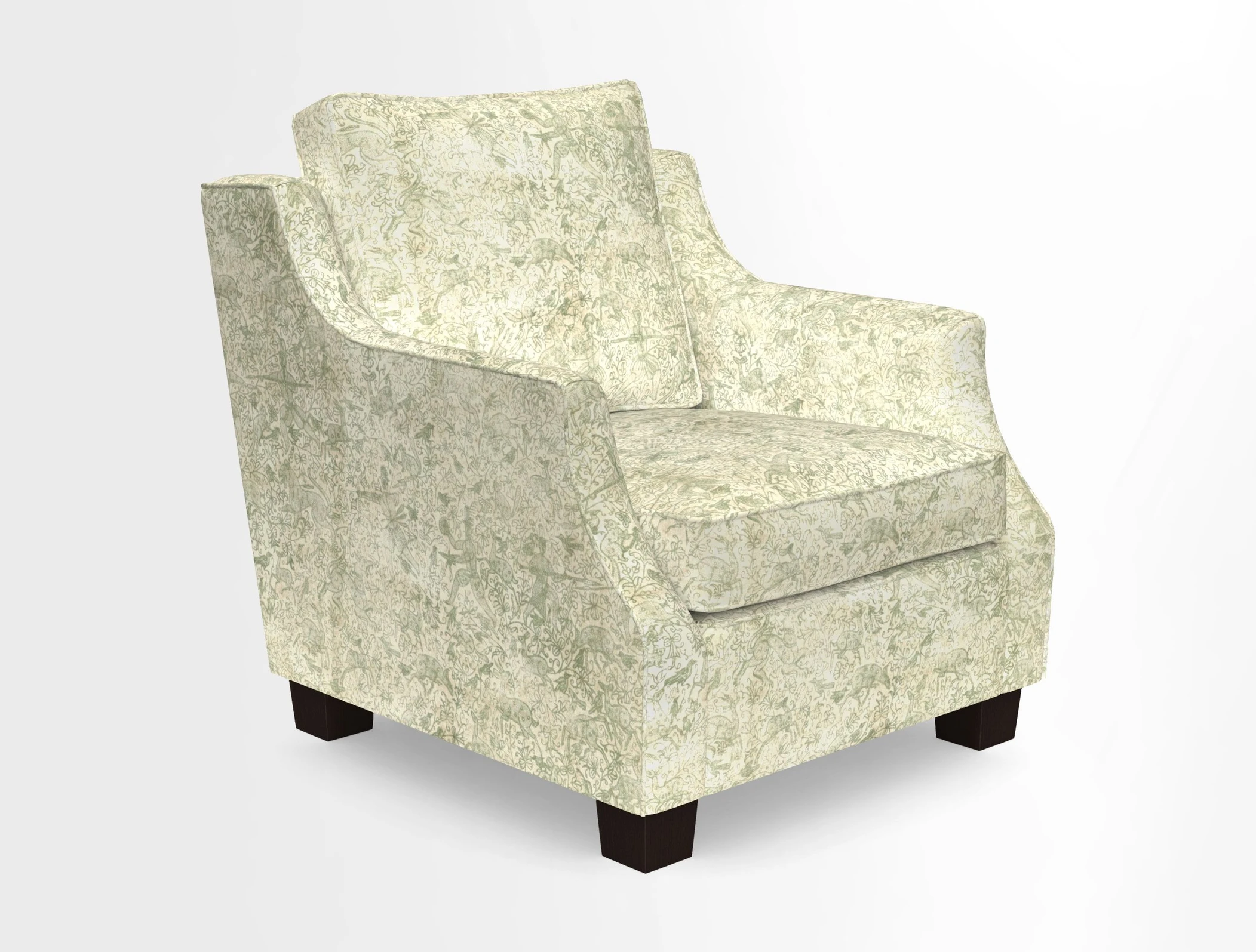 GIigglewick Chair in Two Tone Plain Biscuit