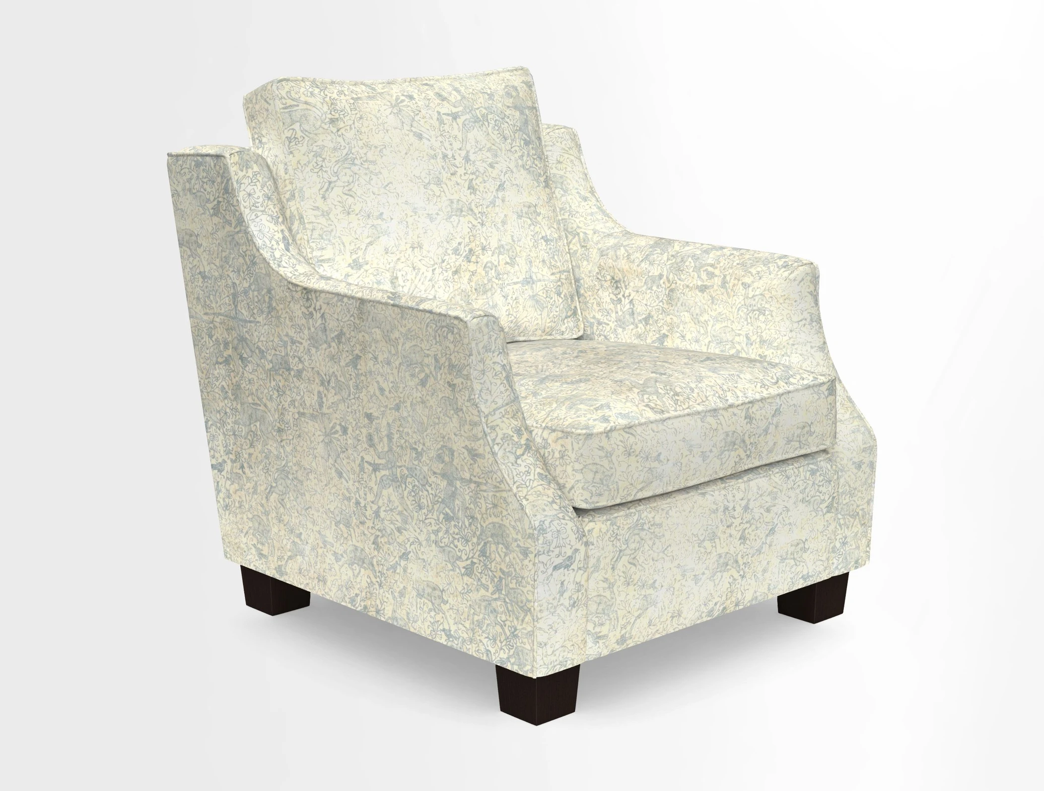 GIigglewick Chair in Two Tone Plain Biscuit