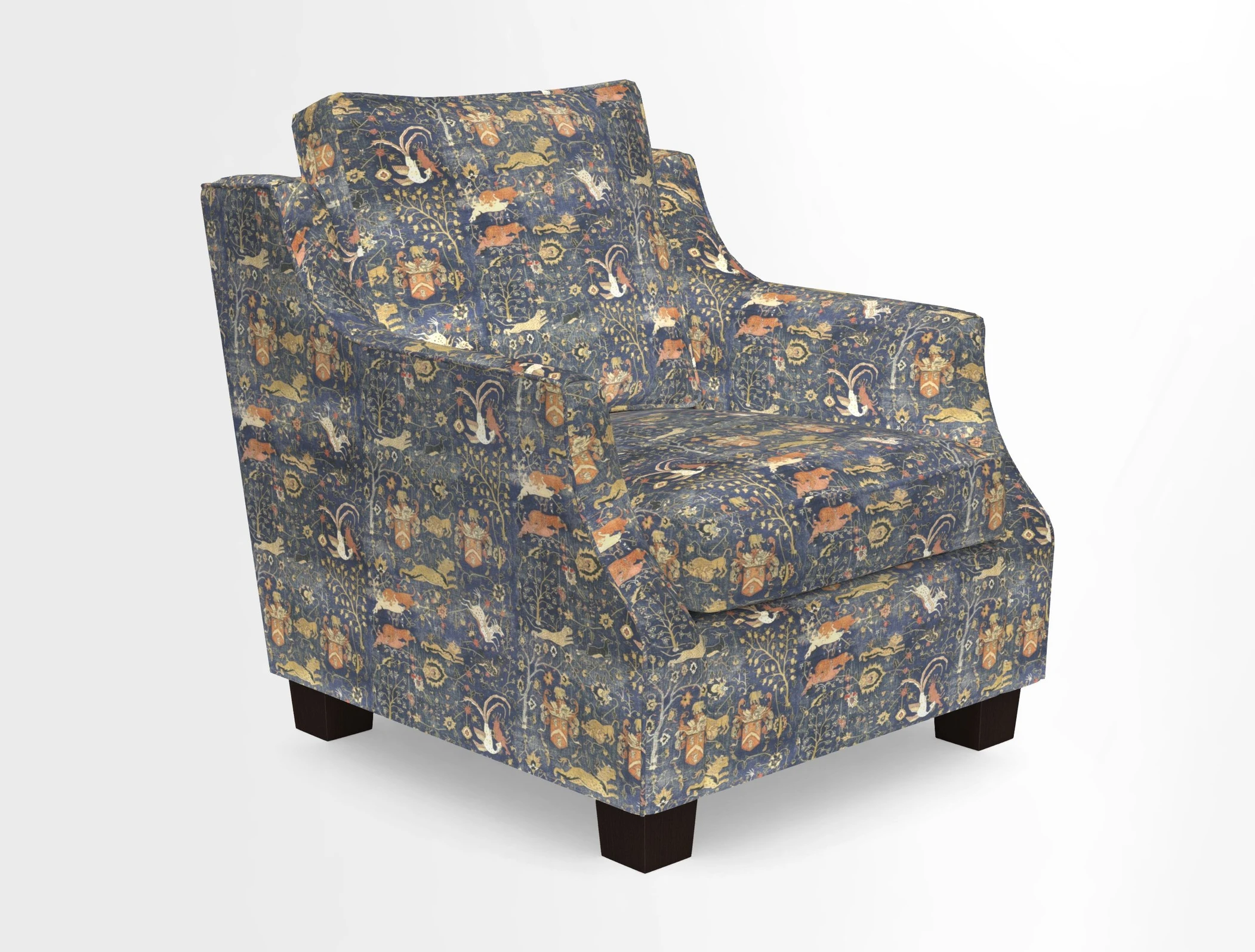 GIigglewick Chair in Two Tone Plain Biscuit