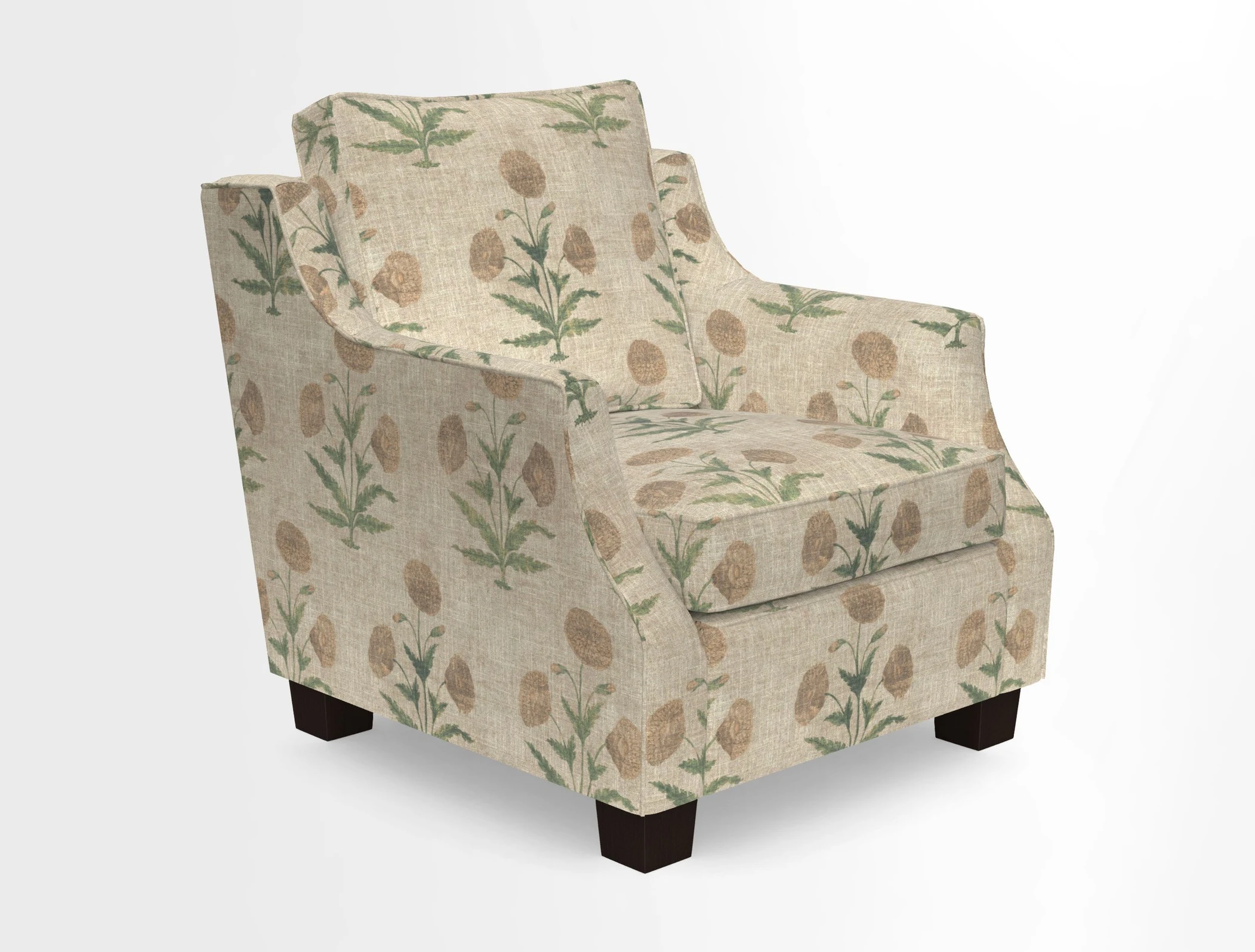 GIigglewick Chair in Two Tone Plain Biscuit