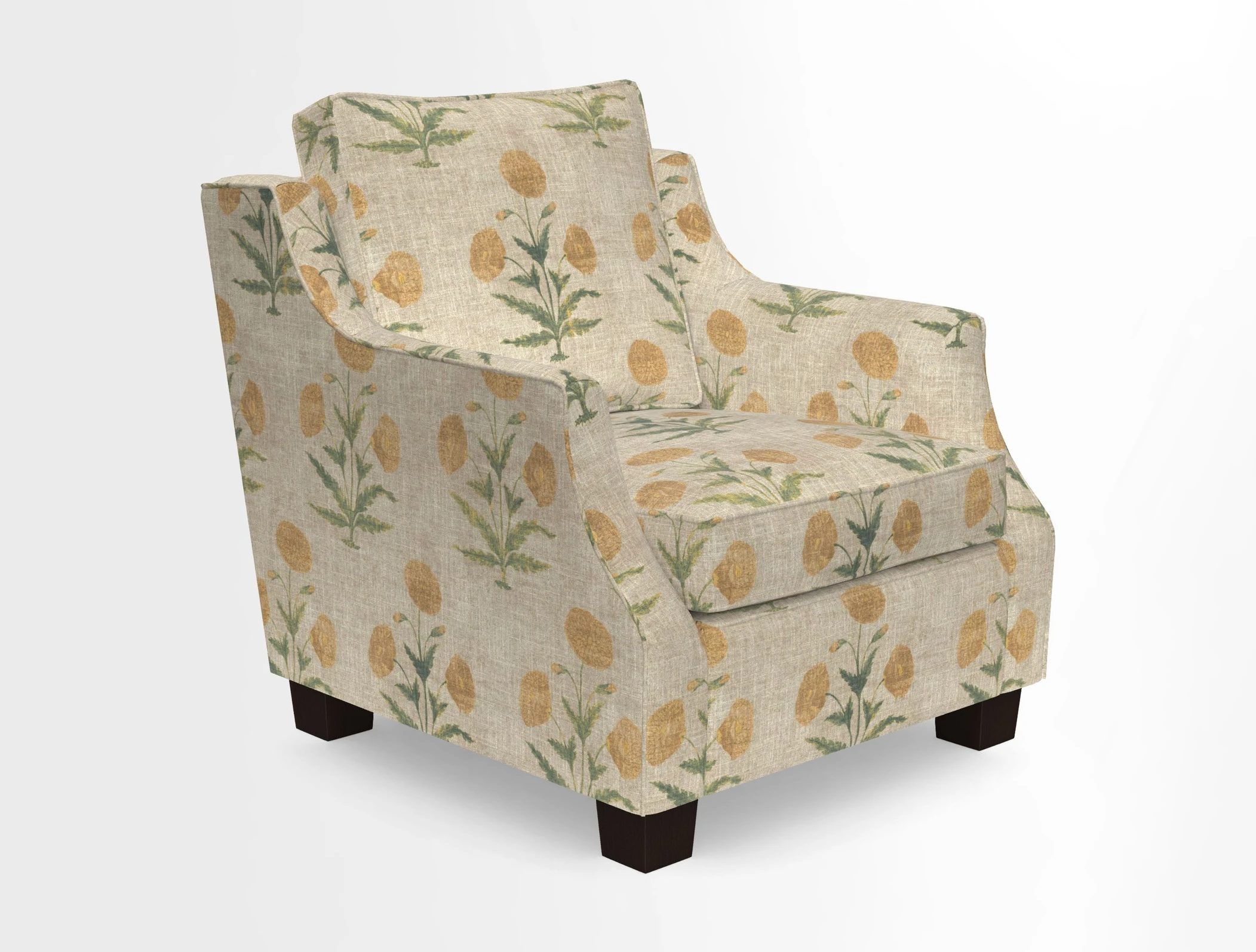 GIigglewick Chair in Two Tone Plain Biscuit