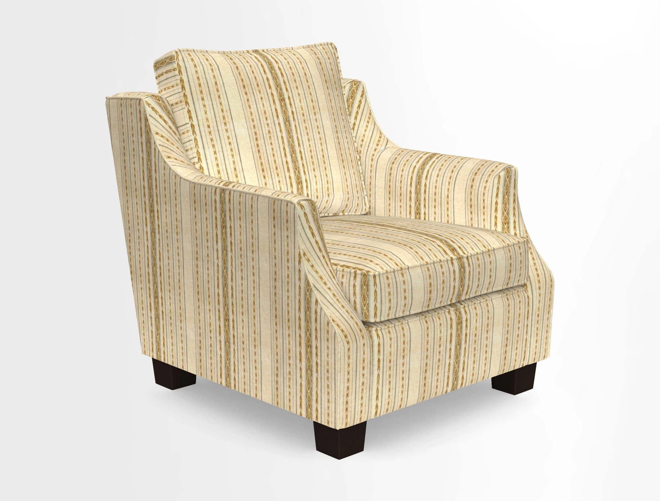 GIigglewick Chair in Two Tone Plain Biscuit