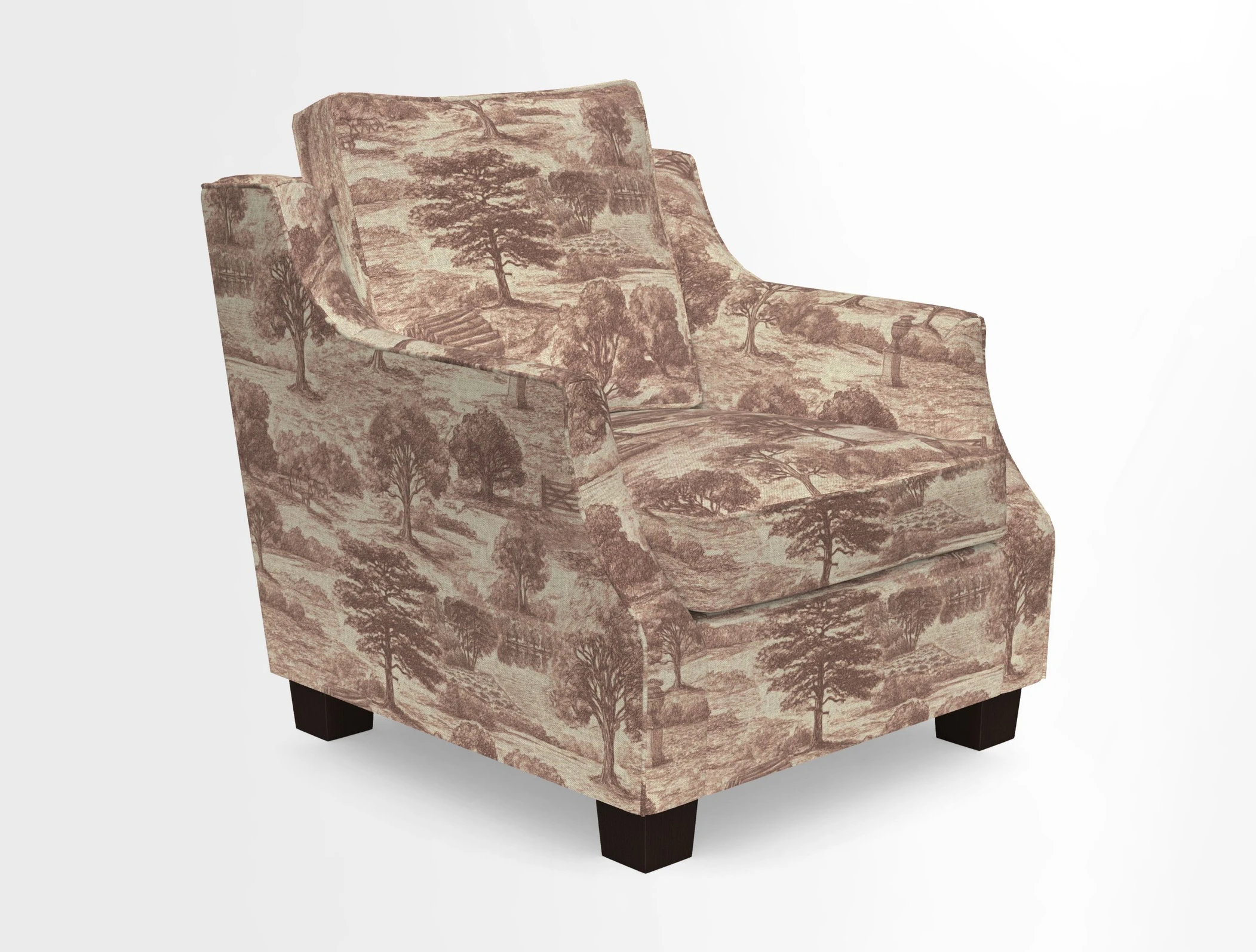 GIigglewick Chair in Two Tone Plain Biscuit
