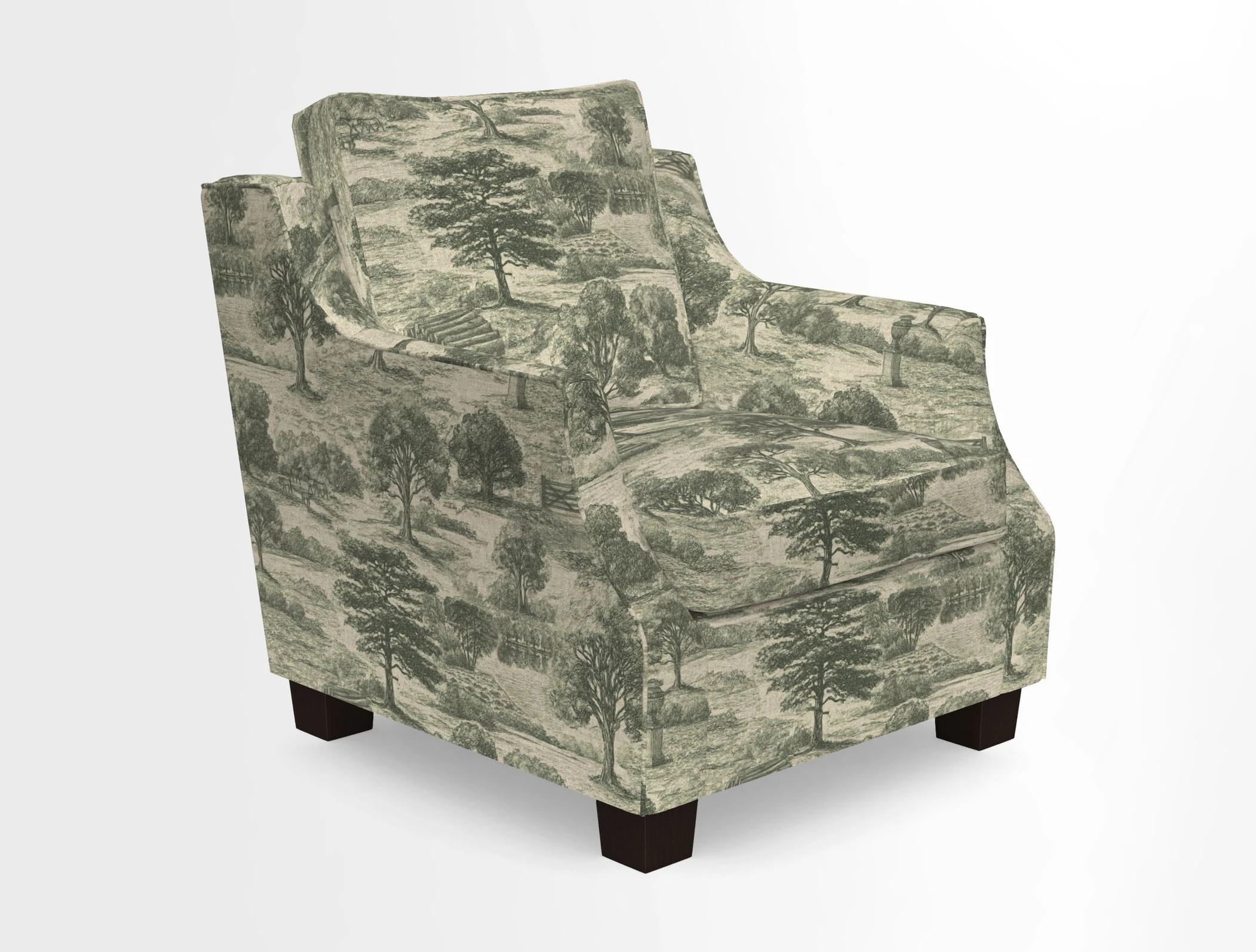 GIigglewick Chair in Two Tone Plain Biscuit