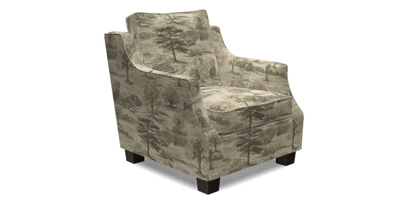 GIigglewick Chair in Two Tone Plain Biscuit