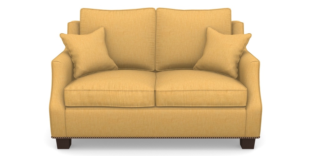 Product photograph of Giggleswick 2-seater In Clever Cotton Mix - Mustard from Sofas and Stuff Limited