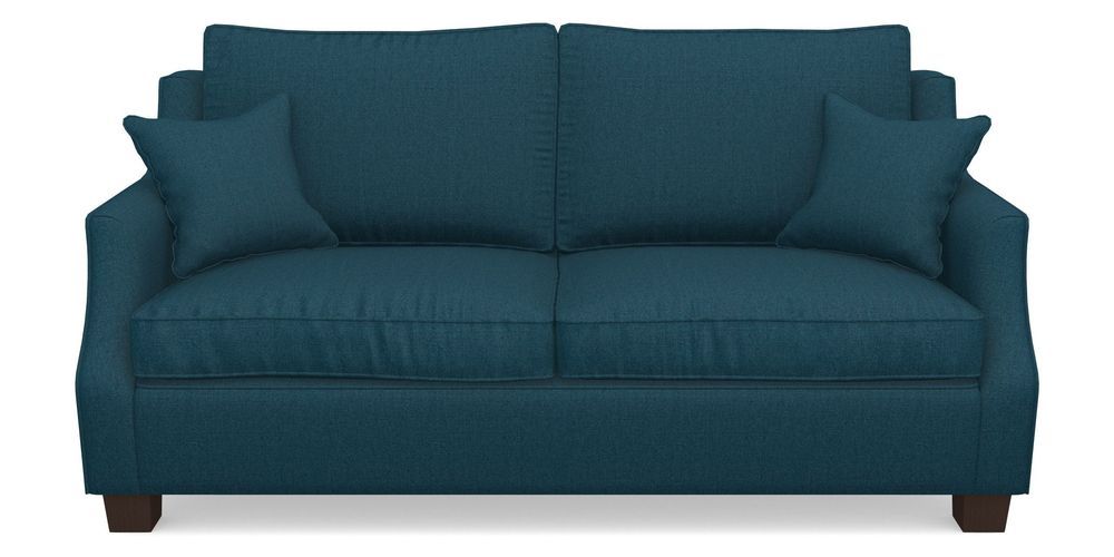 Product photograph of Giggleswick 3-seater In Plain Linen Cotton - Ink Pot from Sofas and Stuff Limited