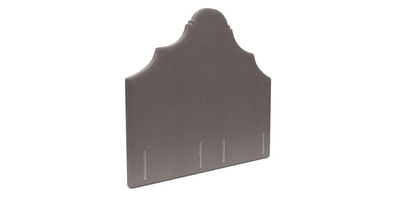 Gothic King size bed in RHS Collection Gertrude Jekyll Trailing Vine Brown