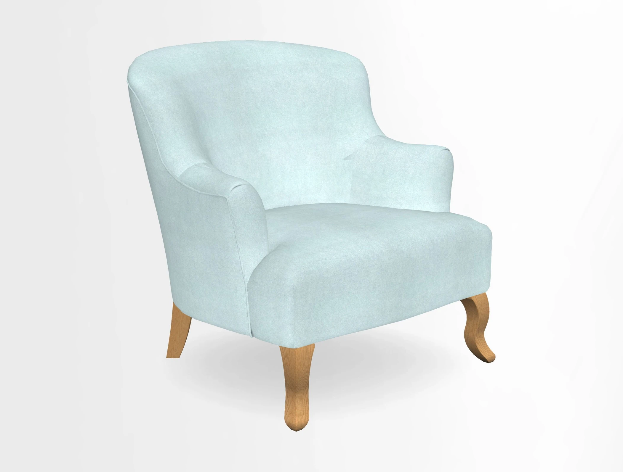 Grassington Chair in Floral Linen Lily Pad Vermillion
