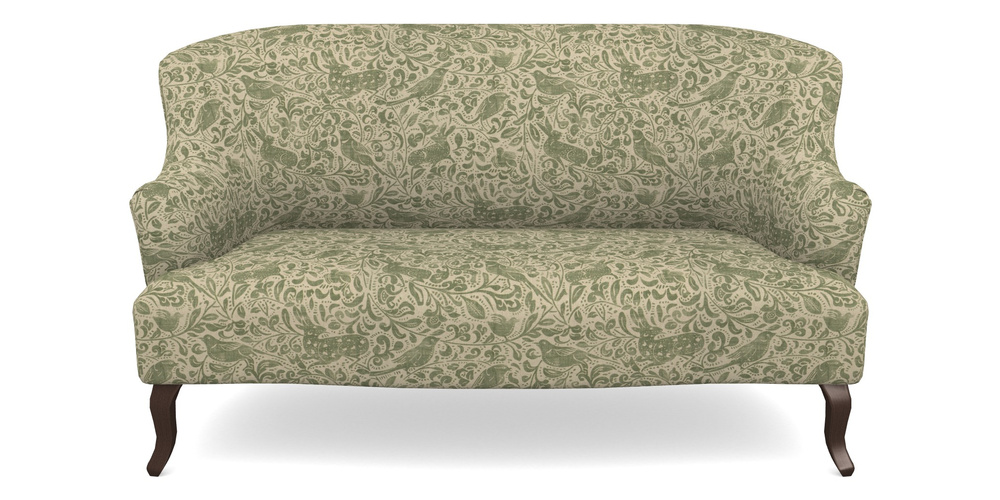 Product photograph of Grassington 2 5 Seater Sofa In V A Drawn From Nature - Bird And Rabbit - Light Green from Sofas and Stuff Limited