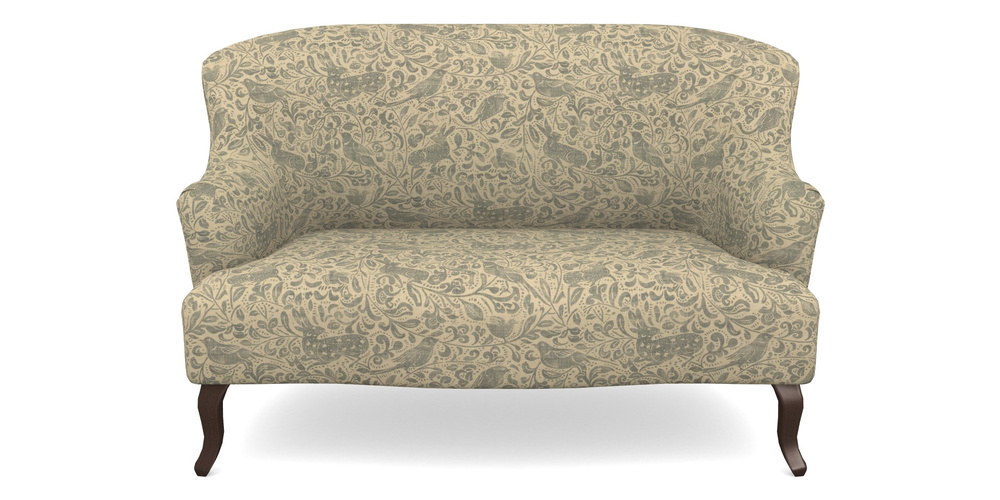 Product photograph of Grassington 2 Seater Sofa In V A Drawn From Nature - Bird And Rabbit - Duck Egg from Sofas and Stuff Limited