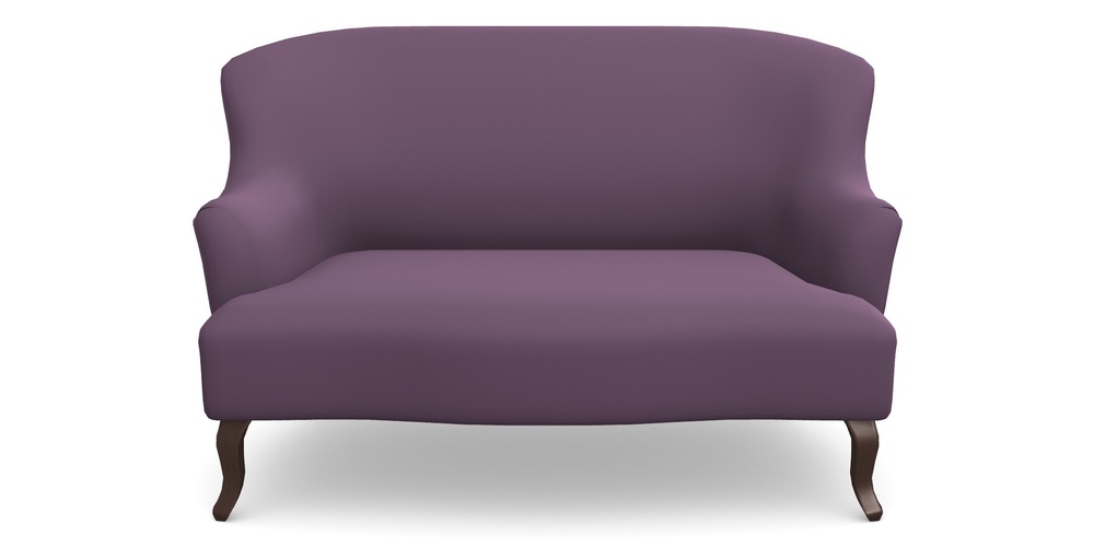 Product photograph of Grassington 2 Seater Sofa In Clever Glossy Velvet - Blackcurrant from Sofas and Stuff Limited