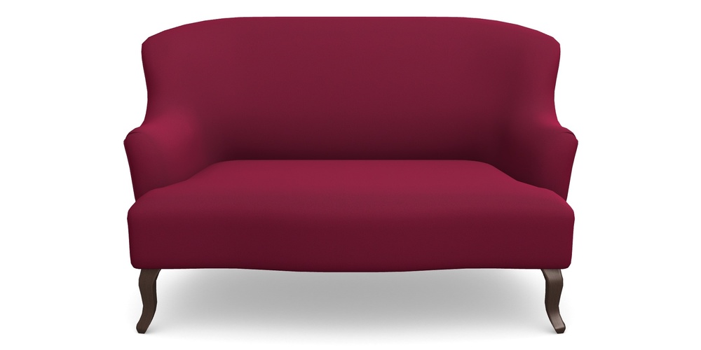 Product photograph of Grassington 2 Seater Sofa In Clever Glossy Velvet - Chianti from Sofas and Stuff Limited