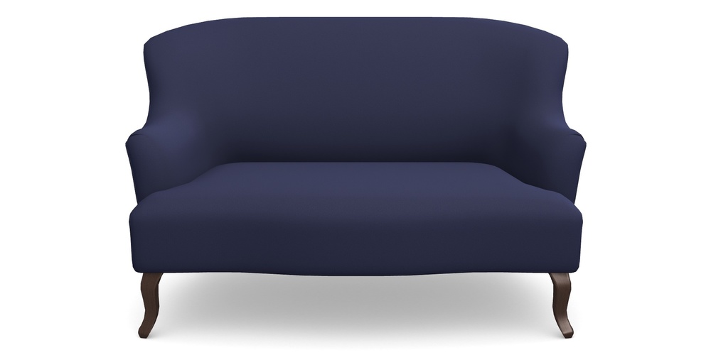 Product photograph of Grassington 2 Seater Sofa In Clever Glossy Velvet - Navy from Sofas and Stuff Limited