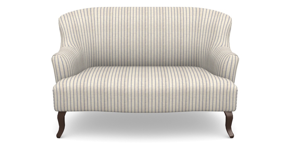 Product photograph of Grassington 2 Seater Sofa In Cloth 18 Stripes - Ticking - Indigo from Sofas and Stuff Limited