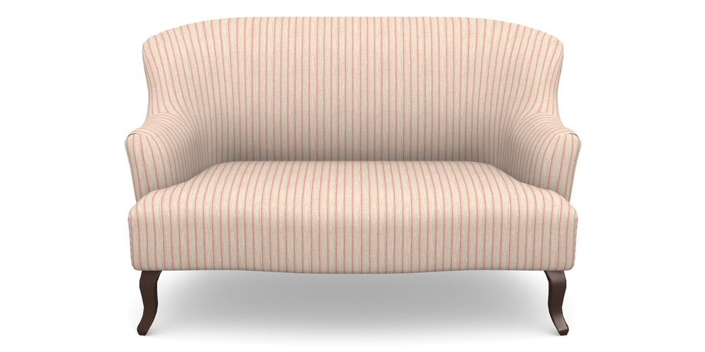 Product photograph of Grassington 2 Seater Sofa In Cloth 18 Stripes - Ticking - Cranberry from Sofas and Stuff Limited