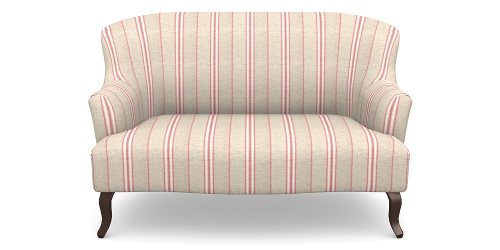 Product photograph of Grassington 2 Seater Sofa In Cloth 18 Stripes - Regimental - Cranberry from Sofas and Stuff Limited