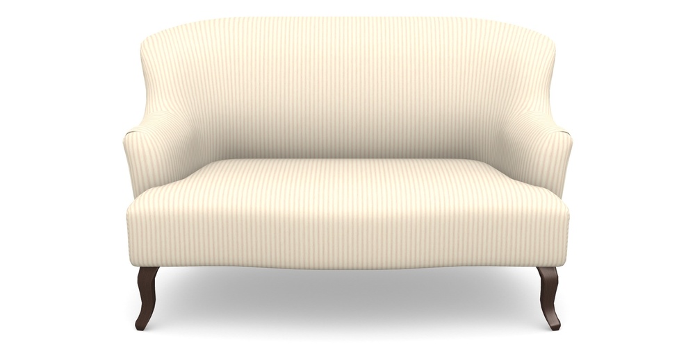 Product photograph of Grassington 2 Seater Sofa In Cotton Stripe - Pink from Sofas and Stuff Limited