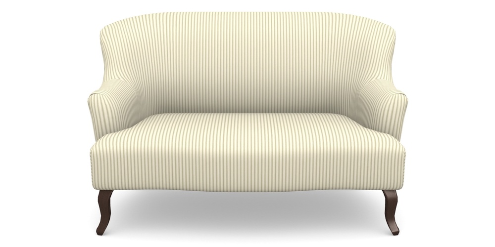 Product photograph of Grassington 2 Seater Sofa In Cotton Stripe - Sage from Sofas and Stuff Limited