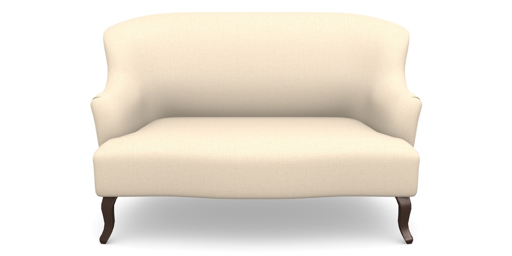 Product photograph of Grassington 2 Seater Sofa In Plain Linen Cotton - Rice Pudding from Sofas and Stuff Limited