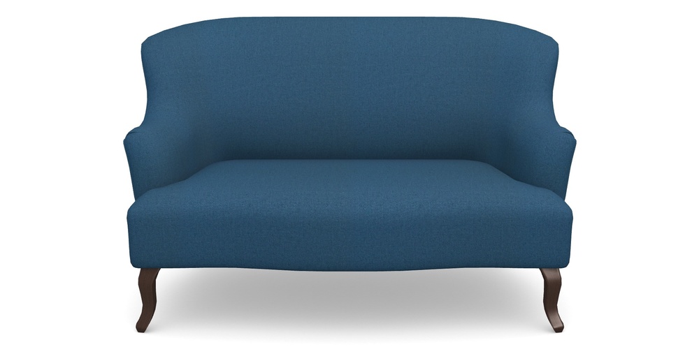 Product photograph of Grassington 2 Seater Sofa In Plain Linen Cotton - Royal Blue from Sofas and Stuff Limited