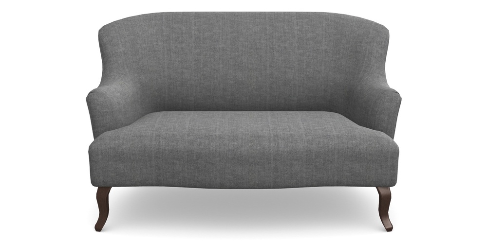 Product photograph of Grassington 2 Seater Sofa In Super Soft Velvet - Steel from Sofas and Stuff Limited