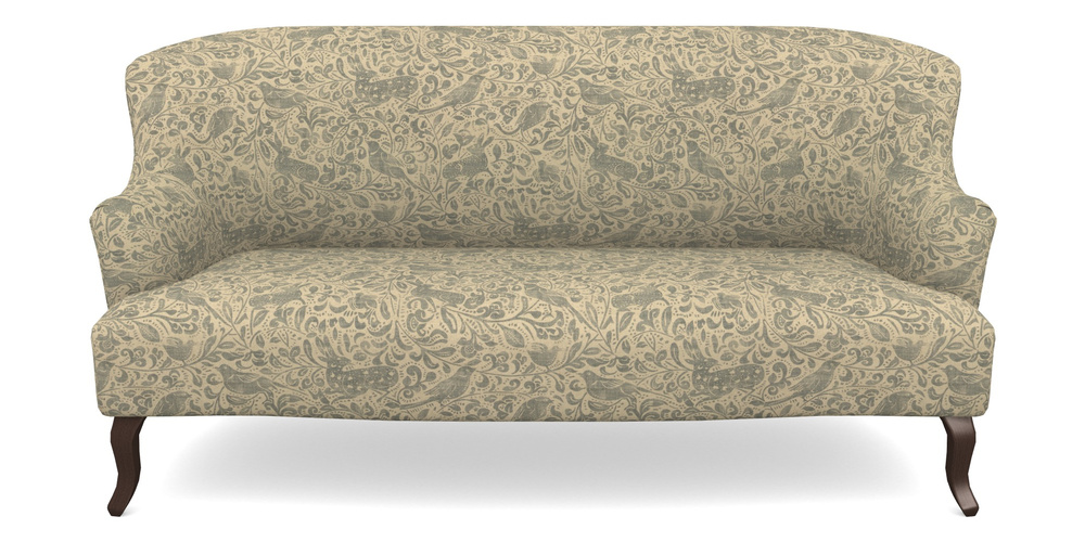 Product photograph of Grassington 3 Seater Sofa In V A Drawn From Nature - Bird And Rabbit - Duck Egg from Sofas and Stuff Limited