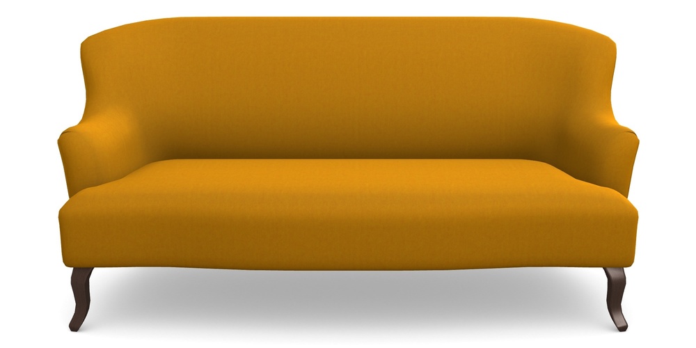 Product photograph of Grassington 3 Seater Sofa In House Velvet - Saffron from Sofas and Stuff Limited