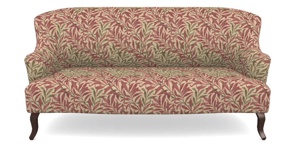 Product photograph of Grassington 3 Seater Sofa In V A Drawn From Nature - Willow Bough Large - Red from Sofas and Stuff Limited