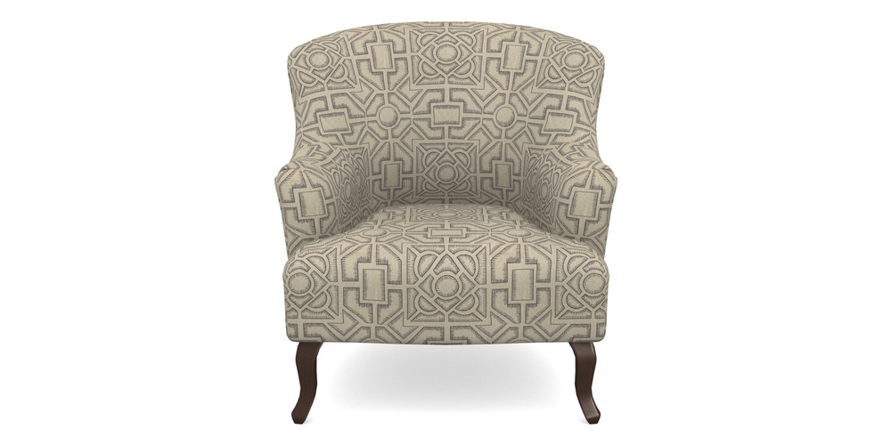 Product photograph of Grassington Chair In Rhs Collection - Large Knot Garden Linen - Grey from Sofas and Stuff Limited