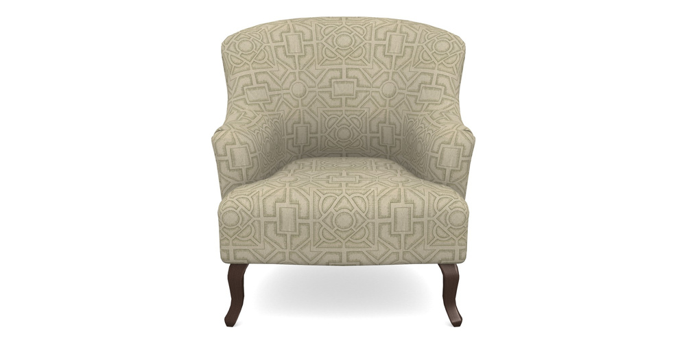 Product photograph of Grassington Chair In Rhs Collection - Large Knot Garden Linen - Pistachio from Sofas and Stuff Limited