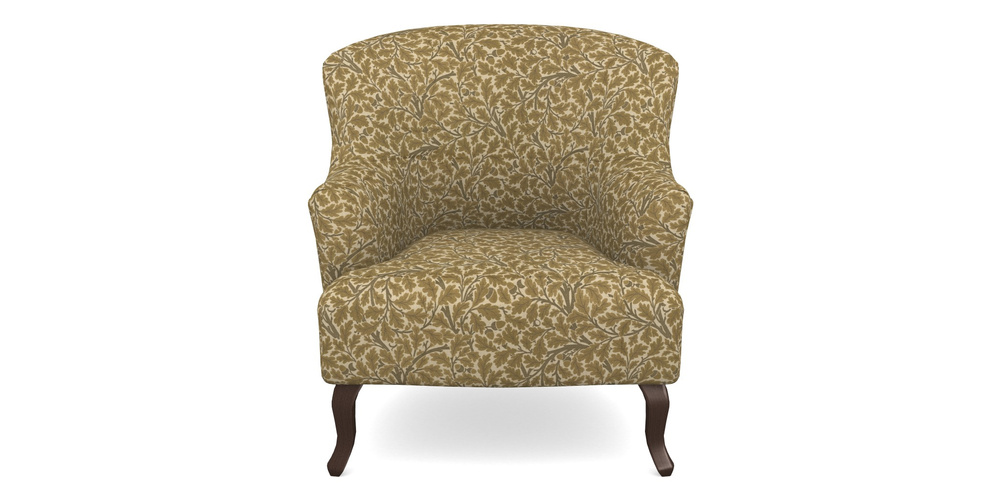 Product photograph of Grassington Chair In V A Drawn From Nature Collection - Oak Tree - Gold from Sofas and Stuff Limited