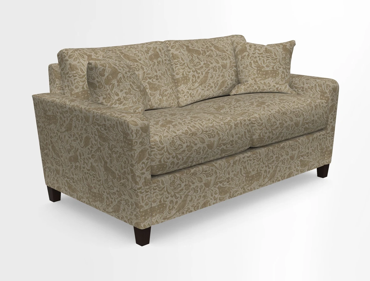 Greenwich 2.5 seater sofa in Two Tone Plain Biscuit