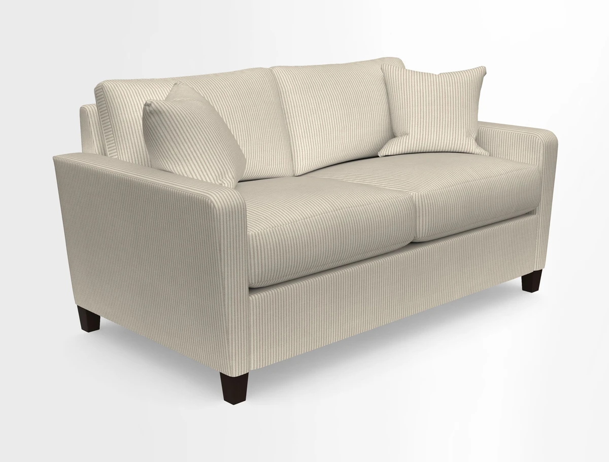 Greenwich 2.5 seater sofa in Two Tone Plain Biscuit
