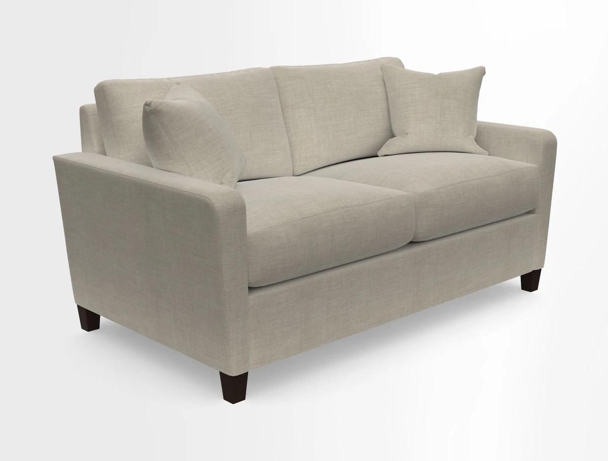 Greenwich 2.5 seater sofa in Two Tone Plain Biscuit