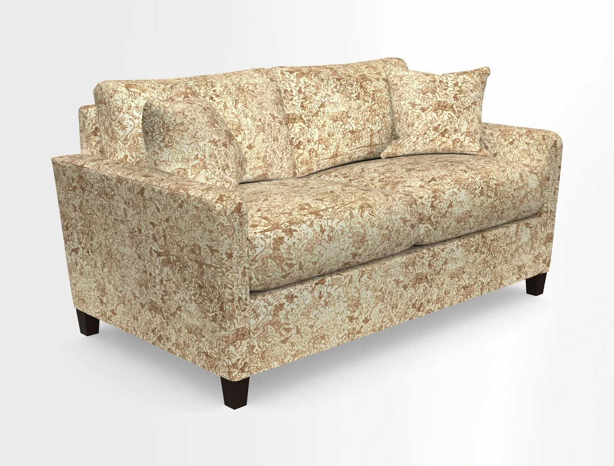 Greenwich 2.5 seater sofa in Two Tone Plain Biscuit