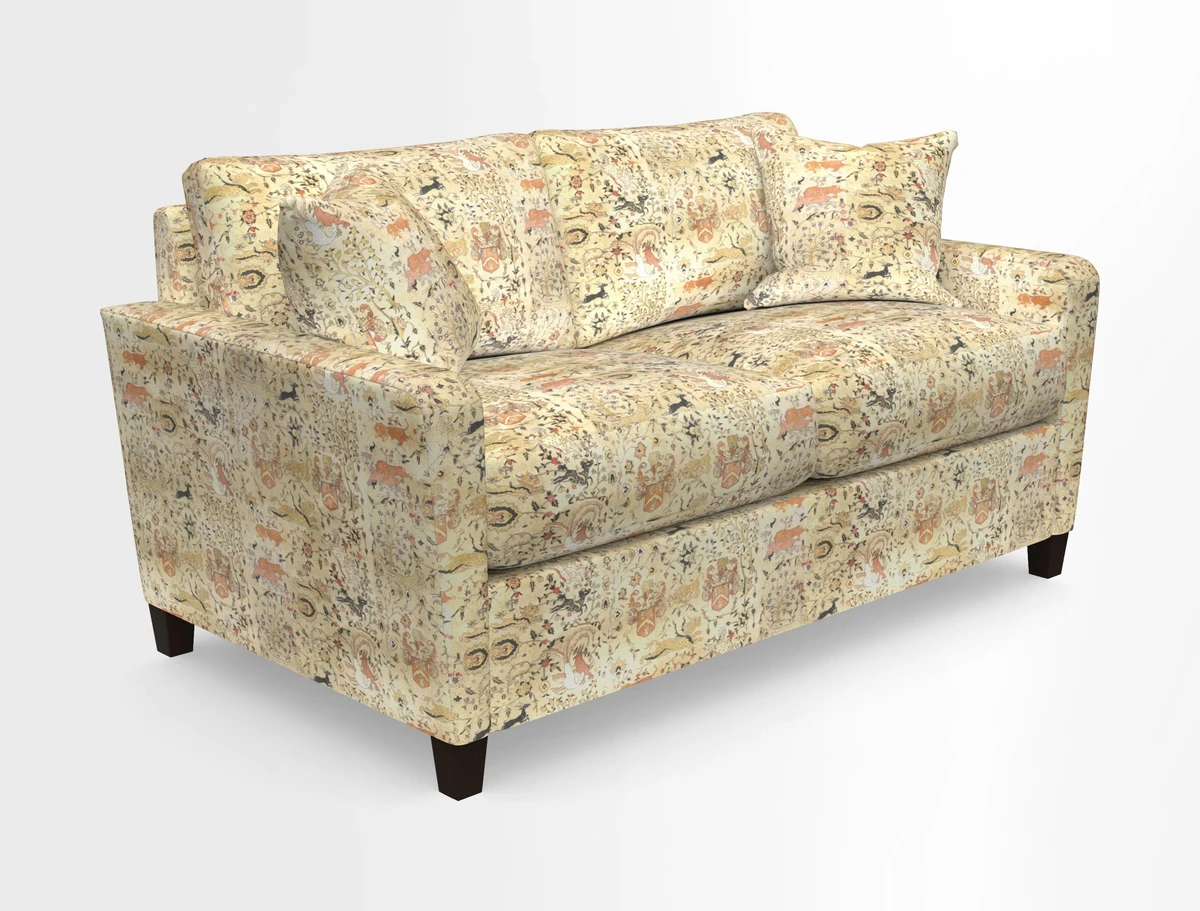 Greenwich 2.5 seater sofa in Two Tone Plain Biscuit
